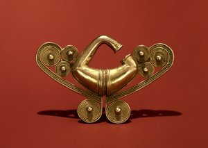 Nose Ornament, Tairona Culture by Pre Columbian